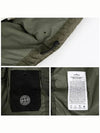 Garment Dyed Crinkle Reps Down Padding Olive - STONE ISLAND - BALAAN 8