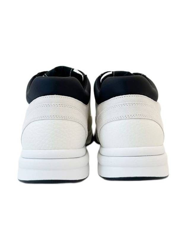 CC Logo Leather Low Top Sneakers White - CHANEL - BALAAN 6