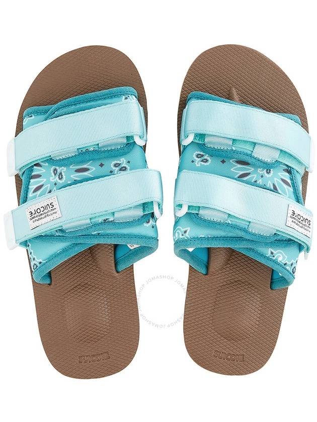 Suicoke Ladies Teal Moto-Cab Slippers, Brand Size 6 ( US Size 9 ) - SUICOKE - BALAAN 3