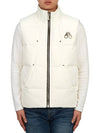 Logo Montreal Padded Vest White - MOOSE KNUCKLES - BALAAN 1