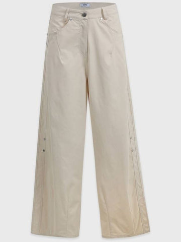 Crunchy Rivet Point Balloon Pants - MICANE - BALAAN 1