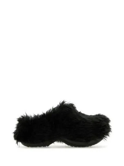 Fake Fur Mule Black - BALENCIAGA - BALAAN 2