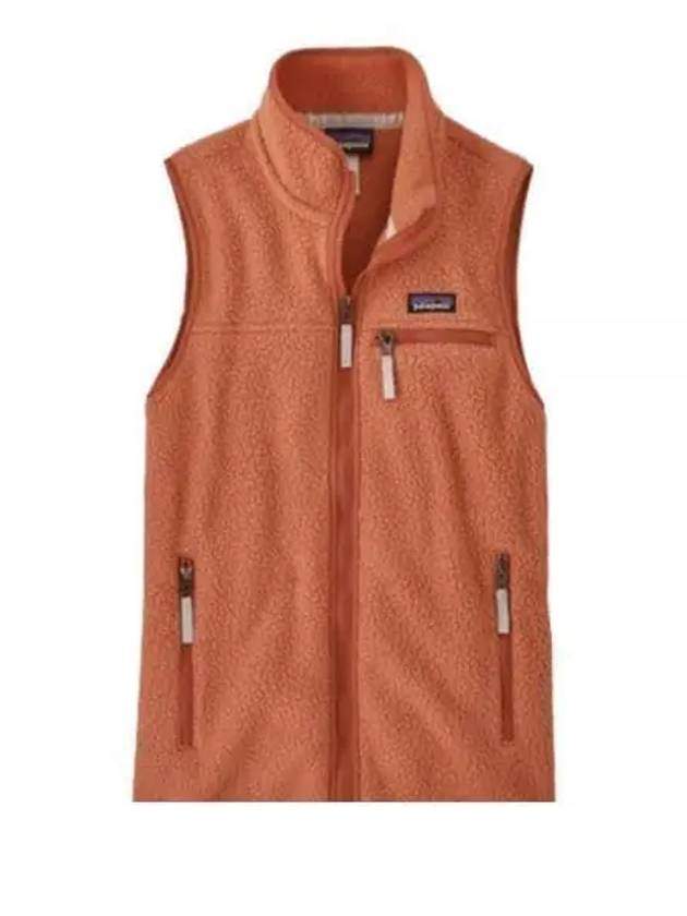 Retro Pile Fleece Vest Sienna Clay - PATAGONIA - BALAAN 2