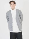 Hazy Over fit Y neck Cardigan Gray - CHANCE'S NOI - BALAAN 3