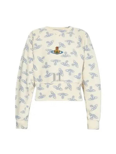 Logo Athletic Sweatshirt Cream - VIVIENNE WESTWOOD - BALAAN 2