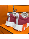 Women's Bouncing Sneakers Pink Multi Mesh H Orange Logo - HERMES - BALAAN 5