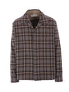 Heusen Oyster Check Long Sleeve Shirt Grey - OUR LEGACY - BALAAN 2