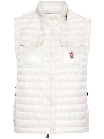 Gumiane Down Vest White - MONCLER - BALAAN 1