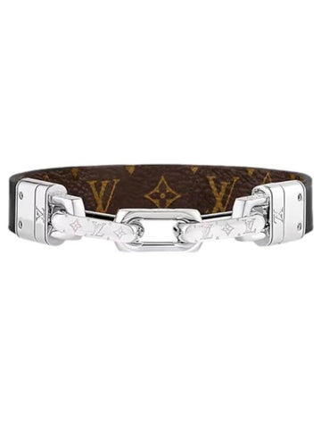 LV Links Bracelet Brown - LOUIS VUITTON - BALAAN 1