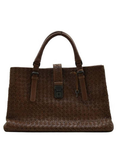 Women s Bottega Veneta Intrecciato Rome Tote Bag 10753 - BOTTEGA VENETA - BALAAN 1