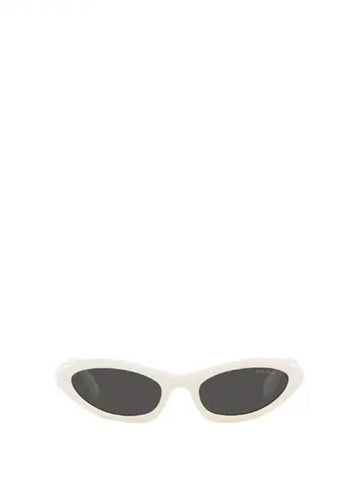 Metal logo temple cat eye sunglasses 271052 - MIU MIU - BALAAN 1