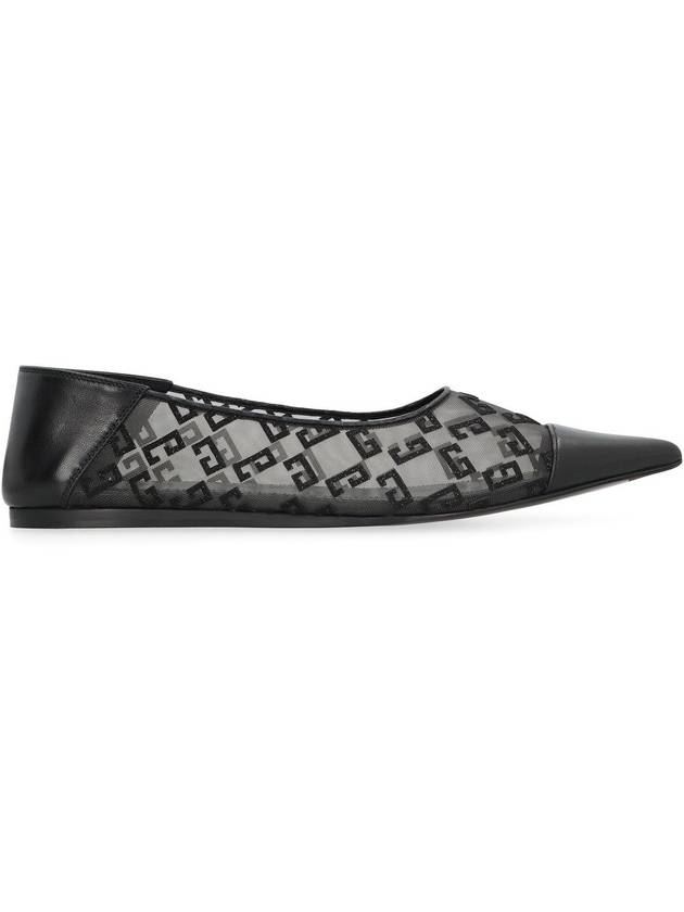 Givenchy 4G Pointy-Toe Ballet Flats - GIVENCHY - BALAAN 2