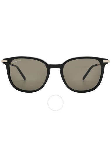 Eyewear Square Acetate Sunglasses Grey - SALVATORE FERRAGAMO - BALAAN 1