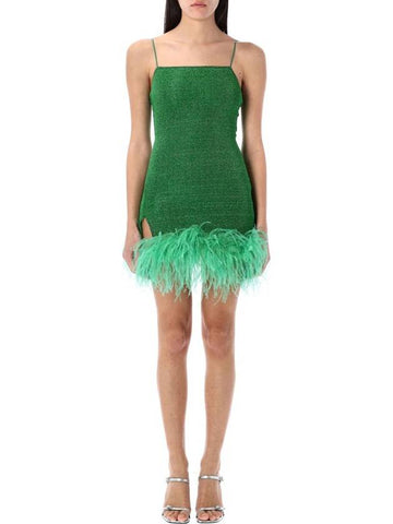 Oséree Lumiere Plumage Mini Dress - OSEREE - BALAAN 1