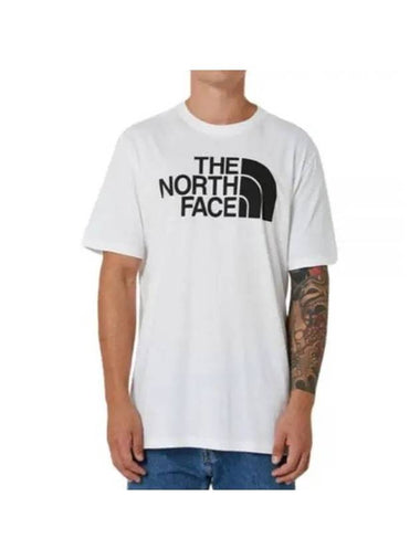 Men's Half Dome Short Sleeve T-Shirt White - THE NORTH FACE - BALAAN 1