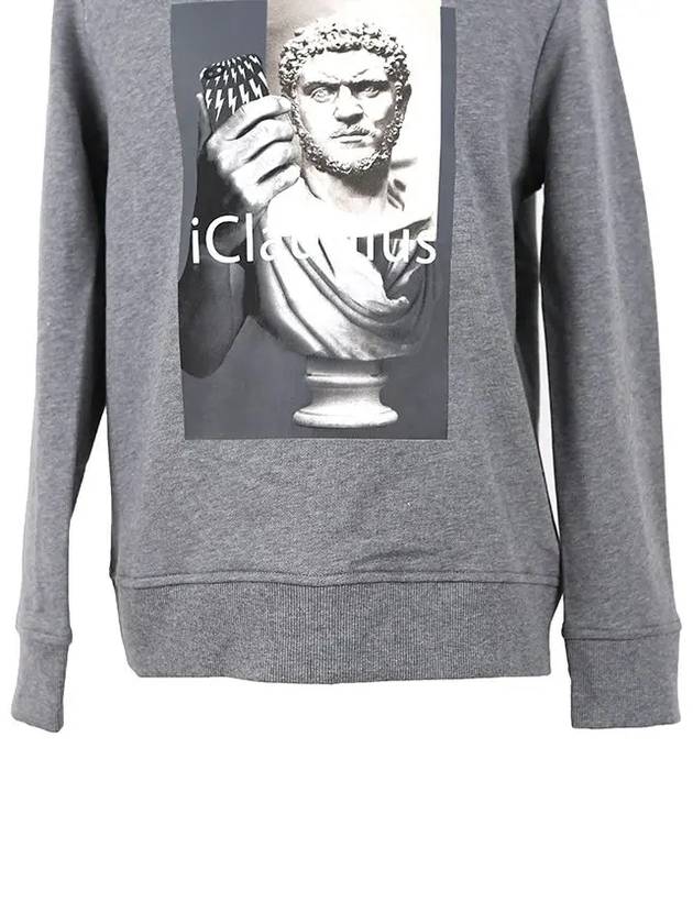 iCloudius Sweatshirt Gray PBJS441D M - NEIL BARRETT - BALAAN 7