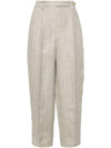 Straight Pants MH568P8607C055 Gray - BRUNELLO CUCINELLI - BALAAN 1