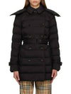 Detachable Hoodie Puffer Coat Padded Black - BURBERRY - BALAAN 2