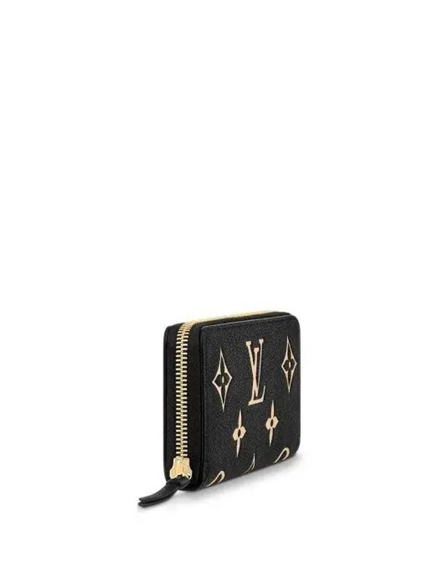 Women's Clemence Monogram Long Wallet Black - LOUIS VUITTON - BALAAN 4