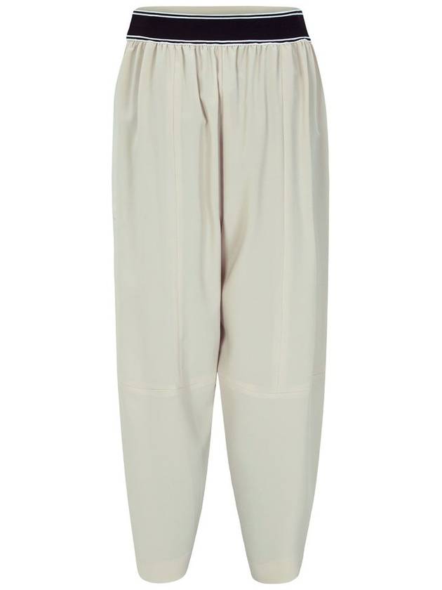 Out Pocket Crop Tapered Pants Beige - CALLAITE - BALAAN 3