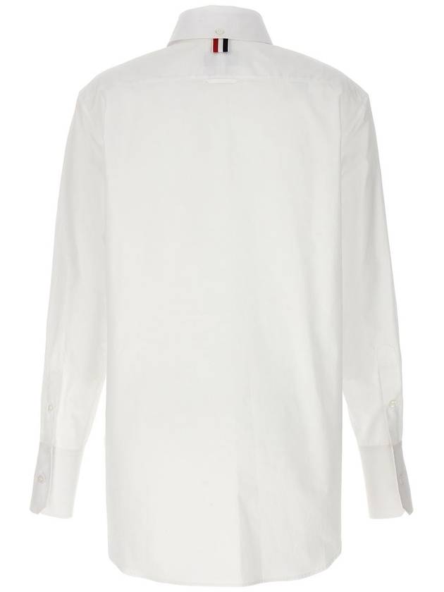 White Cotton Shirt FLL169A03113100 B0560985581 - THOM BROWNE - BALAAN 3