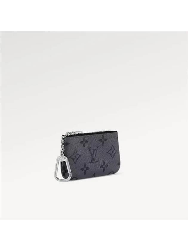 Monogram Key Pouch Key Holder Grey - LOUIS VUITTON - BALAAN 3