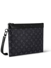 Monogram Eclipse Pochette Pouch Bag Black - LOUIS VUITTON - BALAAN 3