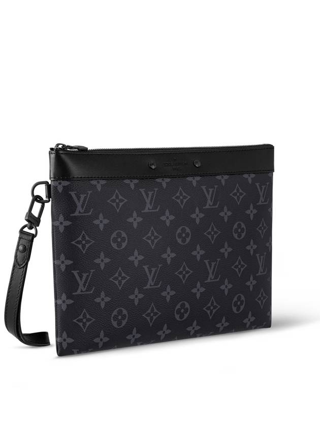 Monogram Eclipse Pochette Pouch Bag Black - LOUIS VUITTON - BALAAN 3