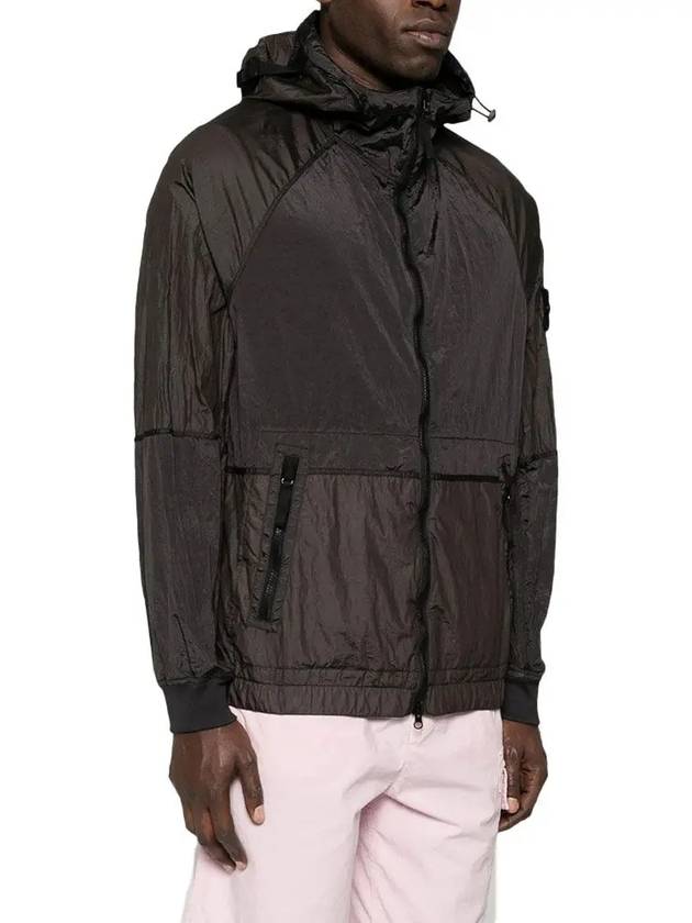 Nylon Metal Windbreake Charcoal - STONE ISLAND - BALAAN 4