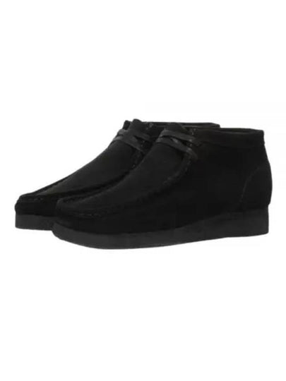 Wallabee Suede Ankle Boots Black - CLARKS - BALAAN 2