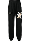 Storms In Heaven Cotton Track Pants Black - REPRESENT - BALAAN 1