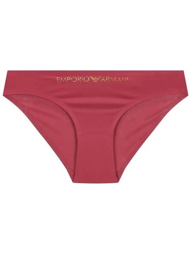 UNDERWEAR Women s Metallic Logo Bonding Seamless Briefs Dark Red - EMPORIO ARMANI - BALAAN 1