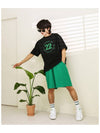 Essential Sweat Shorts Green - THE GREEN LAB - BALAAN 5