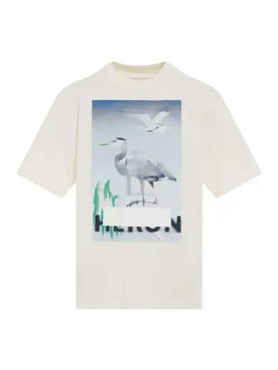 Censored Heron Short Sleeve T-Shirt White - HERON PRESTON - BALAAN 2