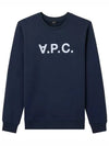 VPC Velvet Logo Sweatshirt Women 2 Types COECQ F27644 - A.P.C. - BALAAN 1