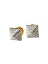 3W0J0G35 YCW MH5 3W2J0G35 Crystal Stud Earrings - VALENTINO - BALAAN 2