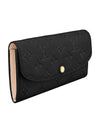 Emilie Empreinte Long Wallet Black - LOUIS VUITTON - BALAAN 3