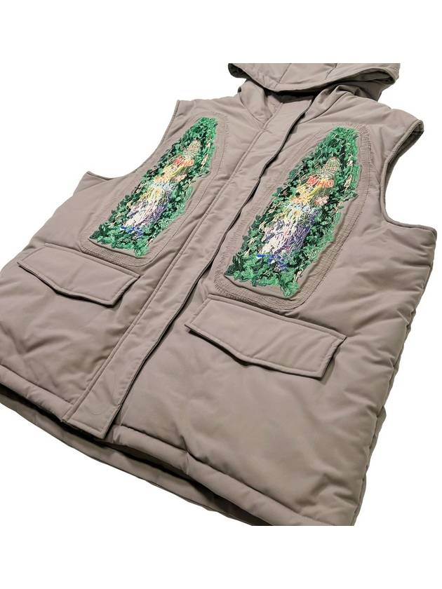 Men s Garden Glass Hooded Vest - WHO DECIDES WAR - BALAAN 4