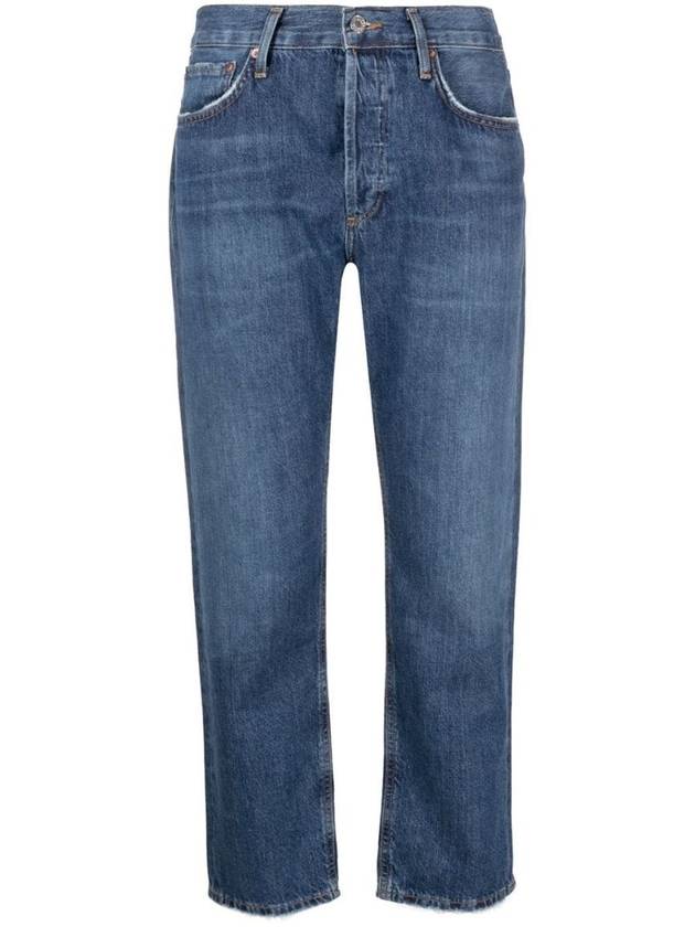 Denim Straight Pants A113 3018 SRRL SURREAL MED WASHED IND - AGOLDE - BALAAN 2