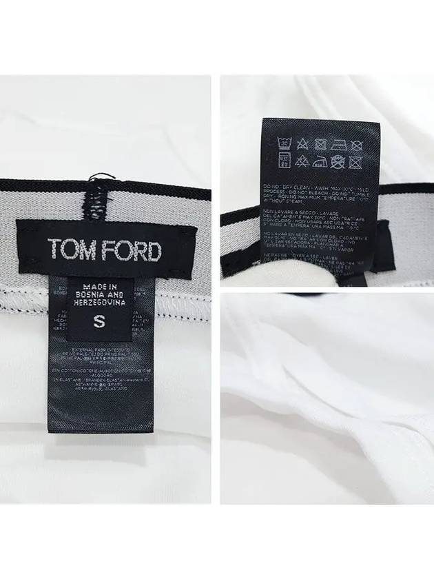 Logo Banding Panties White - TOM FORD - BALAAN 4