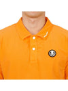 Golf Wear Men s Collar Short Sleeve T Shirt MLM 3B AP09 YELLOW - MARK & LONA - BALAAN 7