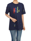 Kids short sleeved t shirt 323926243001 NAVY Adult wearable - POLO RALPH LAUREN - BALAAN 4