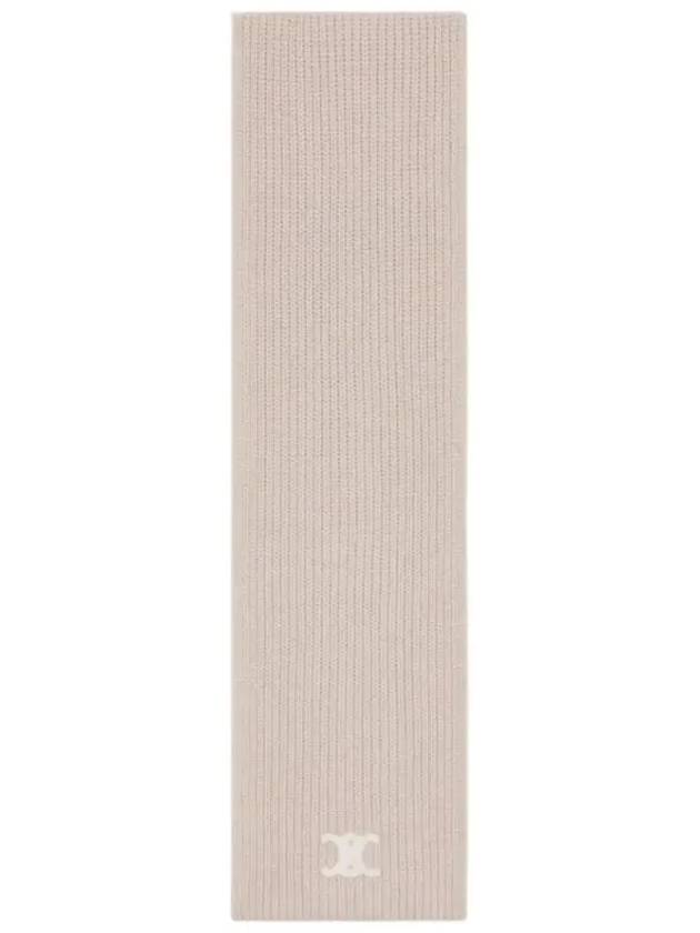 Triomphe Cashmere Muffler Ivory - CELINE - BALAAN 2