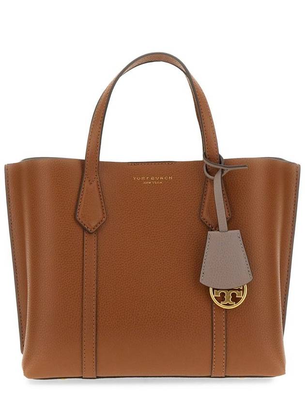 Perry Triple Compartment Small Tote Bag Light Umber - TORY BURCH - BALAAN 7