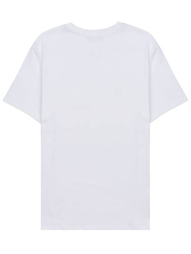 VPC Logo Organic Cotton Short Sleeve T-Shirt White - A.P.C. - BALAAN 3