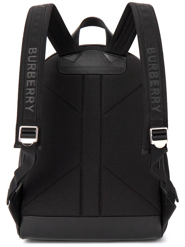 Logo Print Nylon Backpack Black - BURBERRY - BALAAN 5