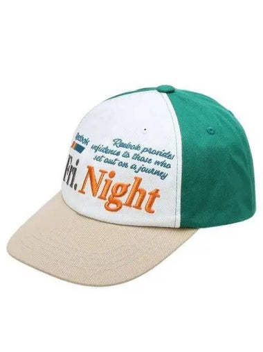 Vector 93 Archive Slogan Ball Cap Green - REEBOK - BALAAN 1