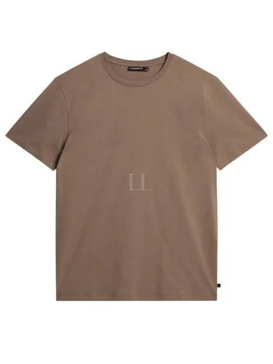 Sid Basic Short Sleeve T-Shirt Walnut - J.LINDEBERG - BALAAN 2