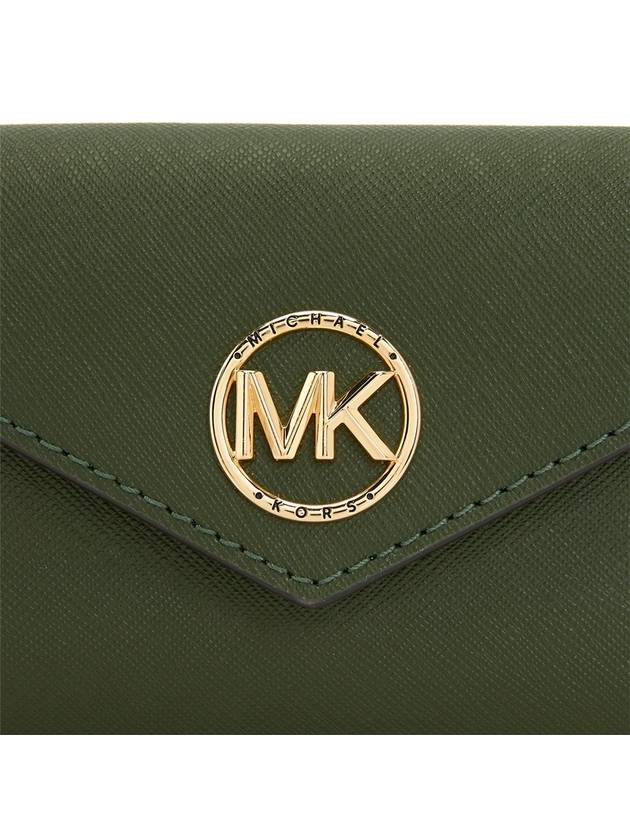 Greenwich half wallet 34S1GNME6L AMAZON GREEN - MICHAEL KORS - BALAAN 7