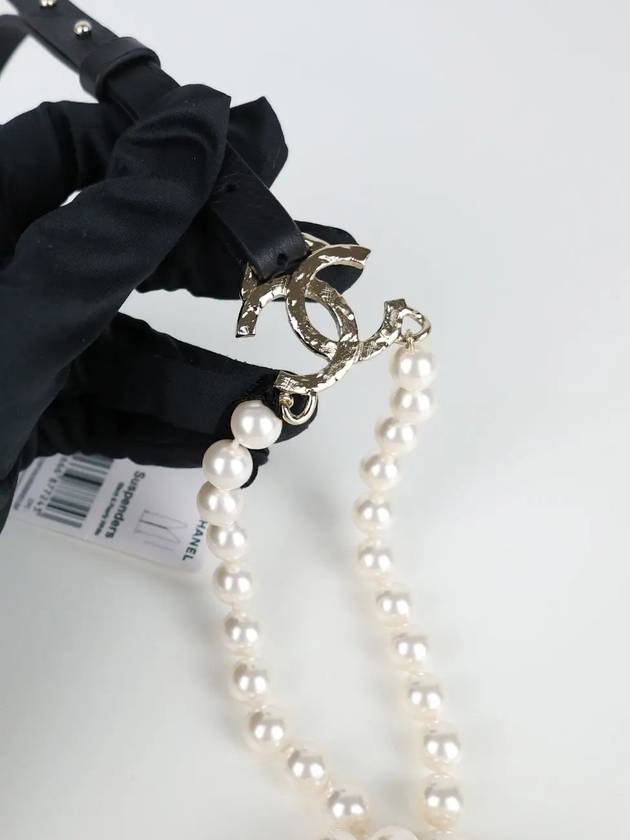 21K CC logo pearl suspender AA7928 - CHANEL - BALAAN 2